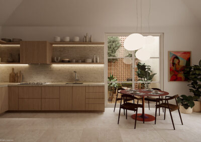 design interni di lusso Via Verdi_cucina_01
