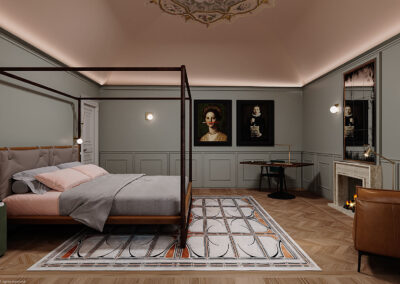 design interni di lusso Via Verdi_suite 02