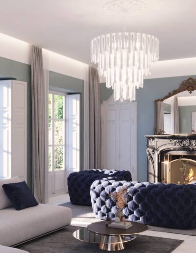 luxury interior design concept