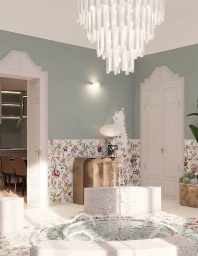 Luxury interior design a Milano
