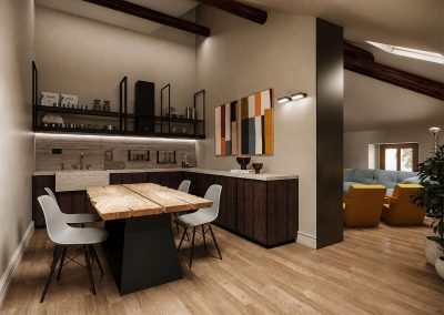 Mansarda_Cucina